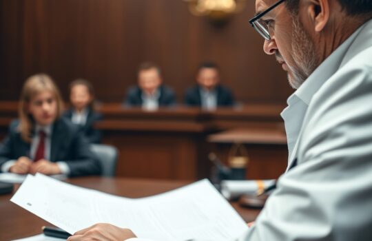 Testemunho em tribunal