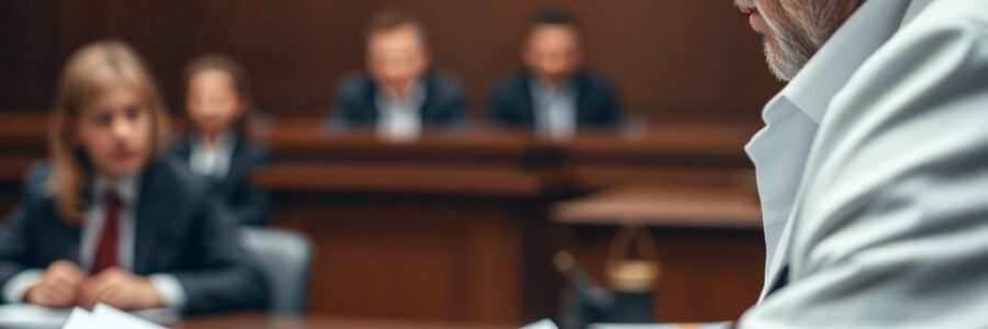 Testemunho em tribunal